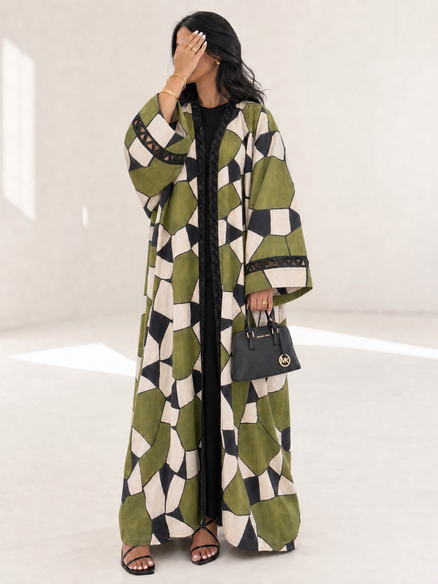 Geometric Abaya