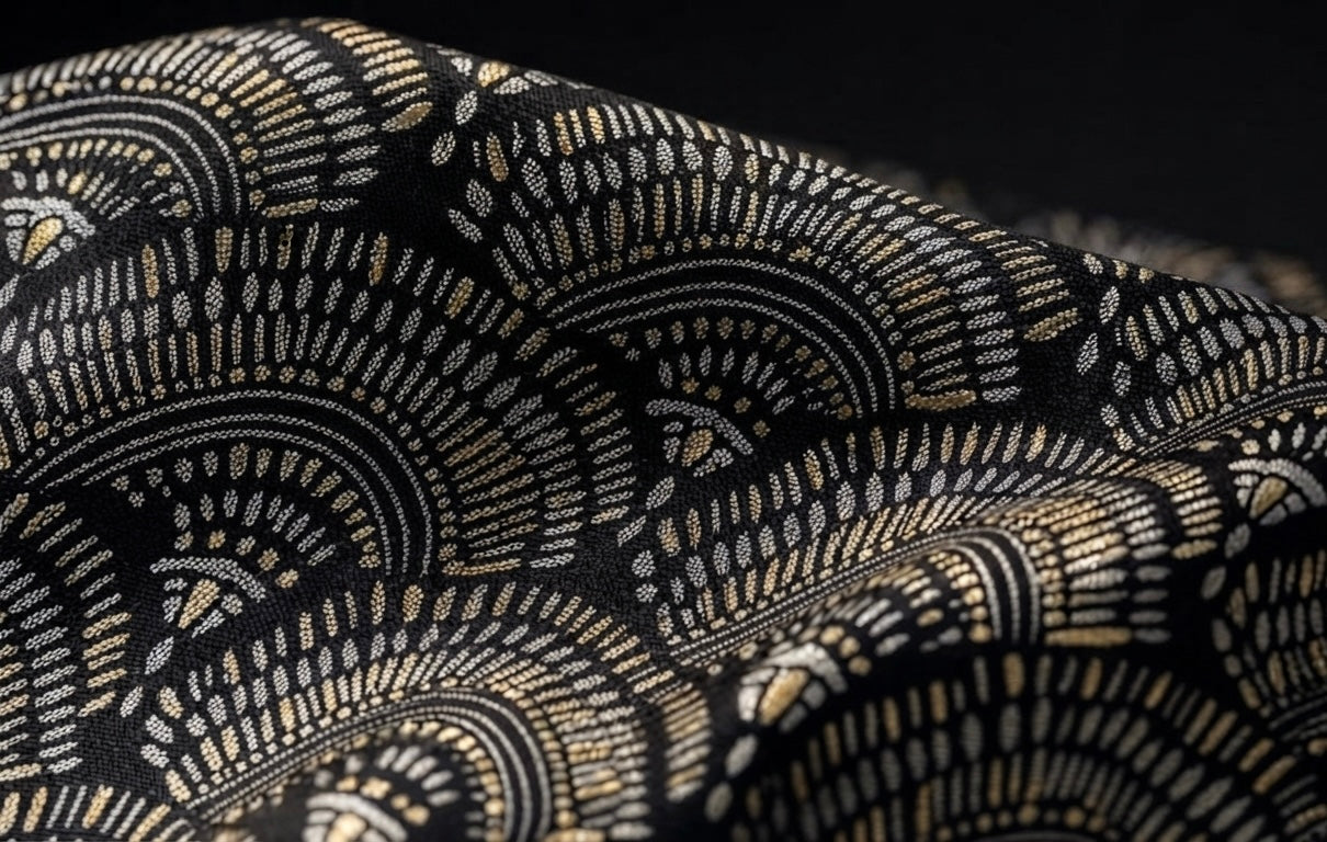The Mosaic Abaya I عباية الفسيفساء والمخمل