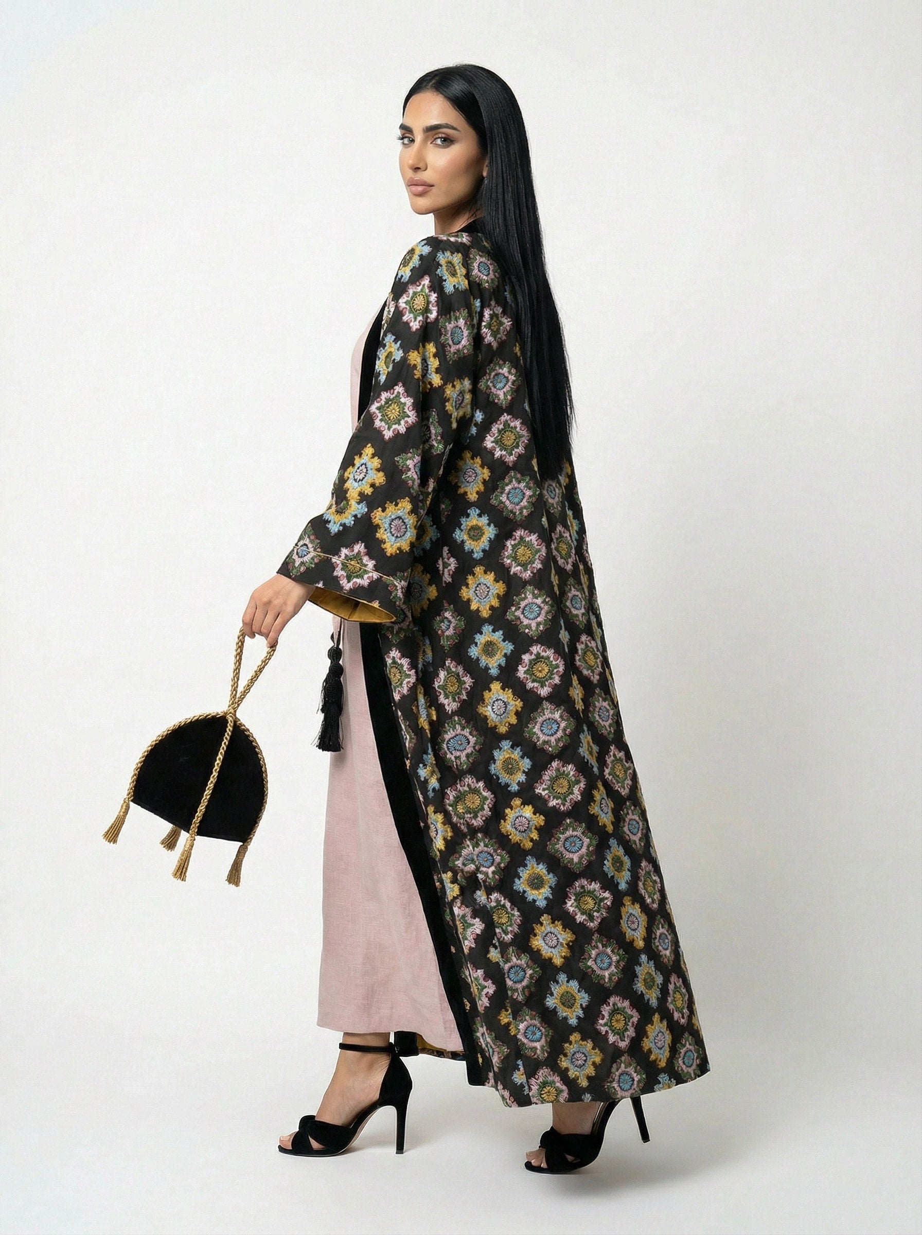 2 Pieces Persian Art Kaftan